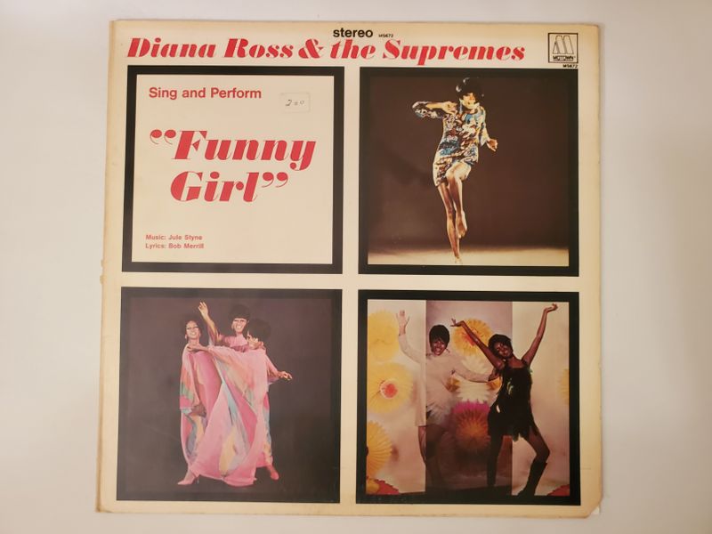 Diana Ross & the Supremes Sing and Perform 'Funny Girl' vinyl record